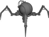 Mechanical Spider Robot 3D Model preview