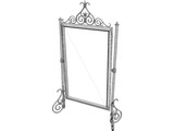 Medieval Mirror 3D Model