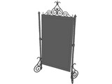 Medieval Mirror 3D Model