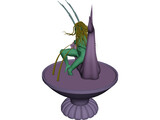 Medusa Fountain 3D Model preview