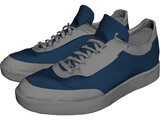 Mens shoes 3D Model preview