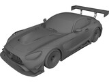 Mercedes-AMG GT3 3D Model preview