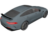 Mercedes-AMG GT63S (2019) 3D Model preview