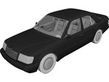 Mercedes-Benz 250d 3D Model preview