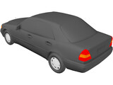 Mercedes-Benz 280 C (1994) 3D Model