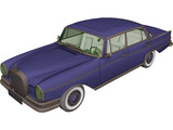 Mercedes-Benz 300 SE 3D Model preview