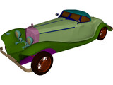 Mercedes-Benz 540 3D Model preview