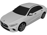 Mercedes-Benz A-Class Sedan  [W177] 3D Model preview