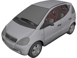 Mercedes-Benz A-class 3D Model preview