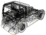 Mercedes-Benz ABF Mannheim-Baden 3D Model
