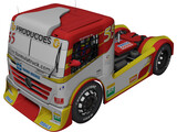 Mercedes-Benz ABF Racing Team 3D Model preview