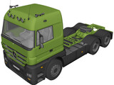 Mercedes-Benz Actors 3D Model preview