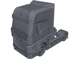 Mercedes-Benz Actros 3D Model preview