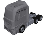 Mercedes-Benz Actros 3D Model preview