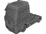 Mercedes-Benz Actros (2012) 3D Model preview