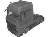 Mercedes-Benz Actros 3D Model preview