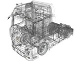 Mercedes-Benz Actros 3D Model