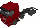 Mercedes-Benz Actros 3D Model preview