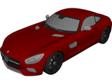 Mercedes-Benz AMG GT (2016) 3D Model preview