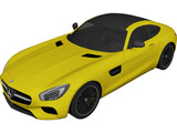 Mercedes-Benz AMG GT (2016) 3D Model preview