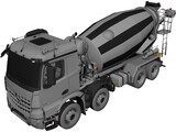 Mercedes-Benz Arocs 3D Model preview