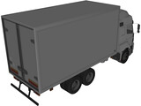 Mercedes-Benz Axor 3-Axle Cab 3D Model