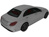 Mercedes-Benz C-Class (W205) (2018) 3D Model