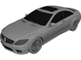 Mercedes-Benz CL65 AMG 3D Model preview