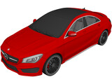 Mercedes-Benz CLA 45 AMG (2013) 3D Model preview