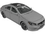 Mercedes-Benz CLA260 Sport Sedan (2014) 3D Model