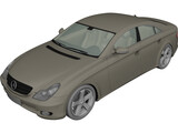 Mercedes-Benz CLS500 (2004) 3D Model preview