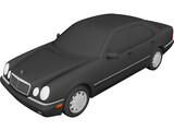 Mercedes-Benz E-class (1996) 3D Model preview