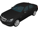 Mercedes-Benz E-Class 63 AMG (W212) 3D Model preview