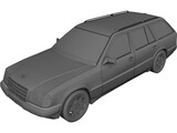Mercedes-Benz E-Class T-Model 3D Model preview