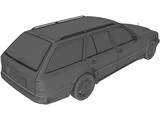 Mercedes-Benz E-Class T-Model 3D Model