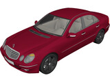 Mercedes-Benz E-class 3D Model preview