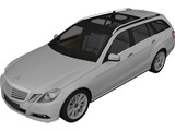 Mercedes-Benz E350 CDI Estate 3D Model preview