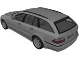 Mercedes-Benz E400 Wagon 3D Model