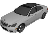 Mercedes-Benz E63 AMG (2011) 3D Model preview
