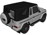 Mercedes-Benz G63 464 Cabrio (2019) 3D Model preview