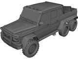 Mercedes-Benz G63 6x6 AMG 3D Model preview