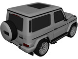 Mercedes-Benz G63 Coupe (2019) 3D Model preview