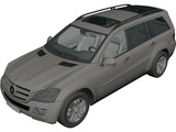 Mercedes-Benz GL 450 3D Model preview