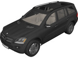 Mercedes-Benz GL-class 3D Model preview