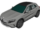 Mercedes-Benz GLA-Class GLA220 CDI 4Matic (2014) 3D Model preview