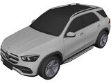Mercedes-Benz GLE (2020) 3D Model preview