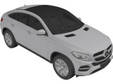 Mercedes-Benz GLE Coupe (2016) 3D Model