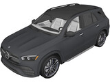 Mercedes-Benz GLE580 (2020) 3D Model preview