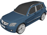 Mercedes-Benz GLK-Class 3D Model preview