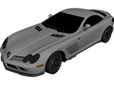 Mercedes-Benz McLaren SLR 3D Model preview